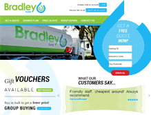 Tablet Screenshot of bradleyfuels.com